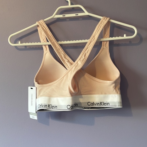Calvin Klein, cotton lightly lined bra - Picture 2 of 4